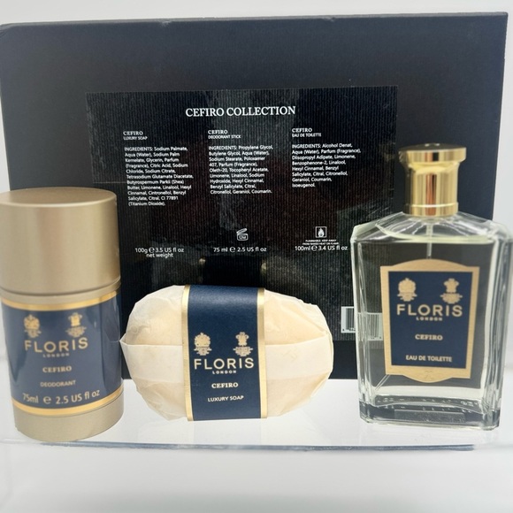 Floris Cefiro Fragrance Set Eau De Toilette - Picture 2 of 5